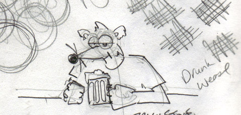 Drunk Weasel Sketch