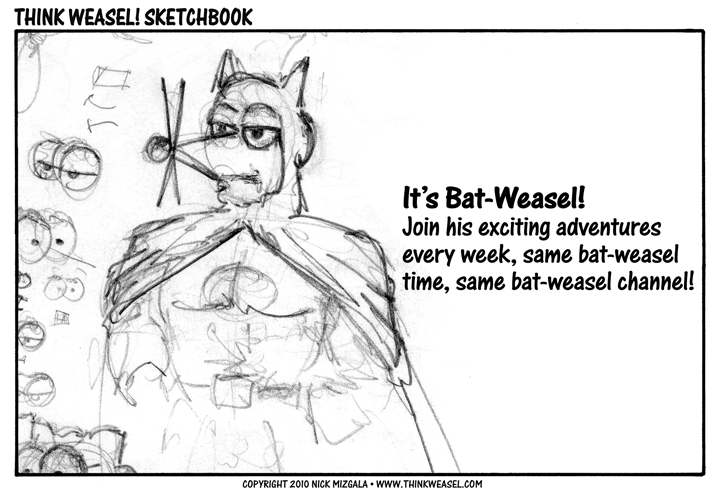 Bat Weasel Sketch